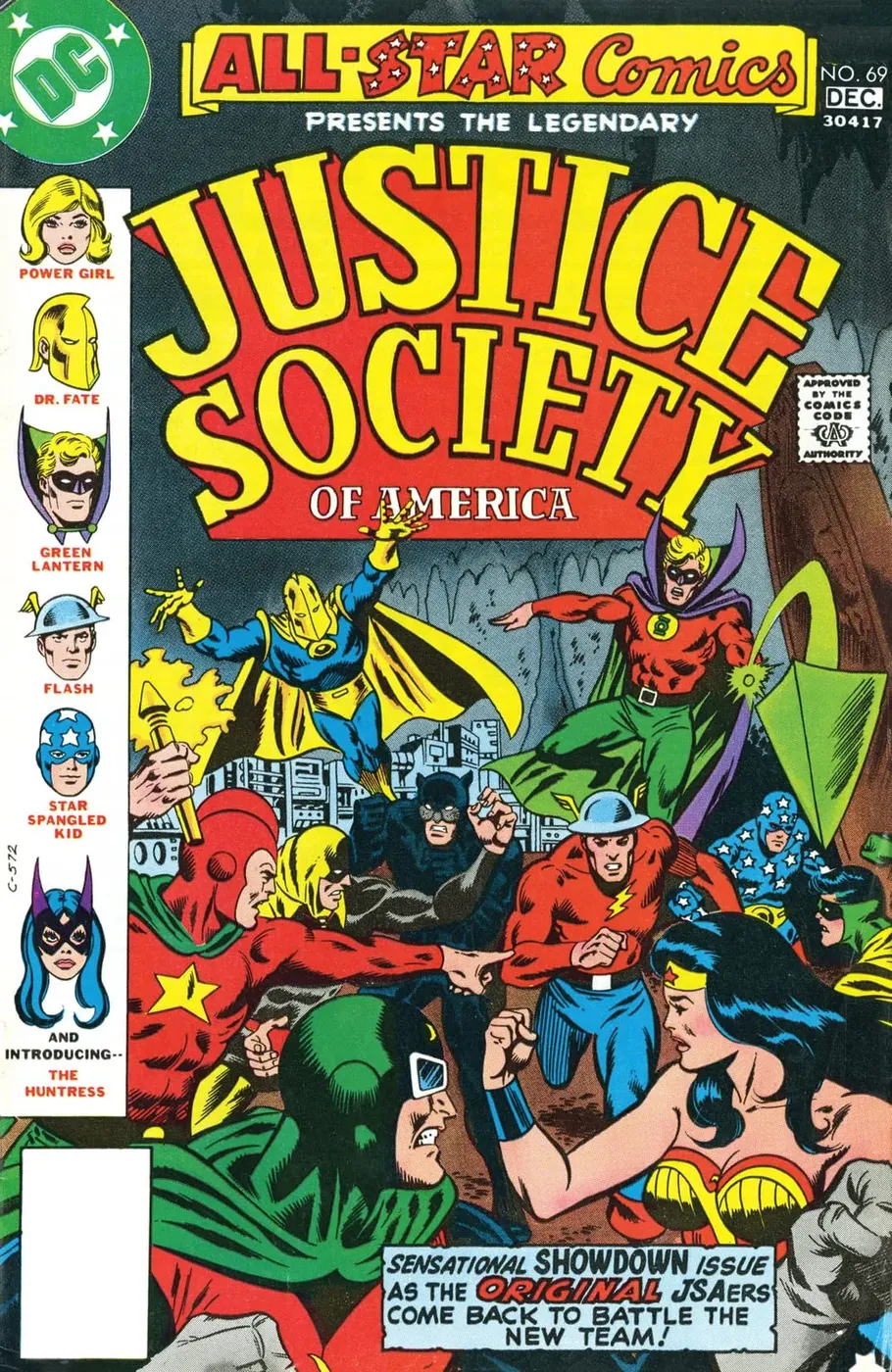 Cover of All-Star Comics #69