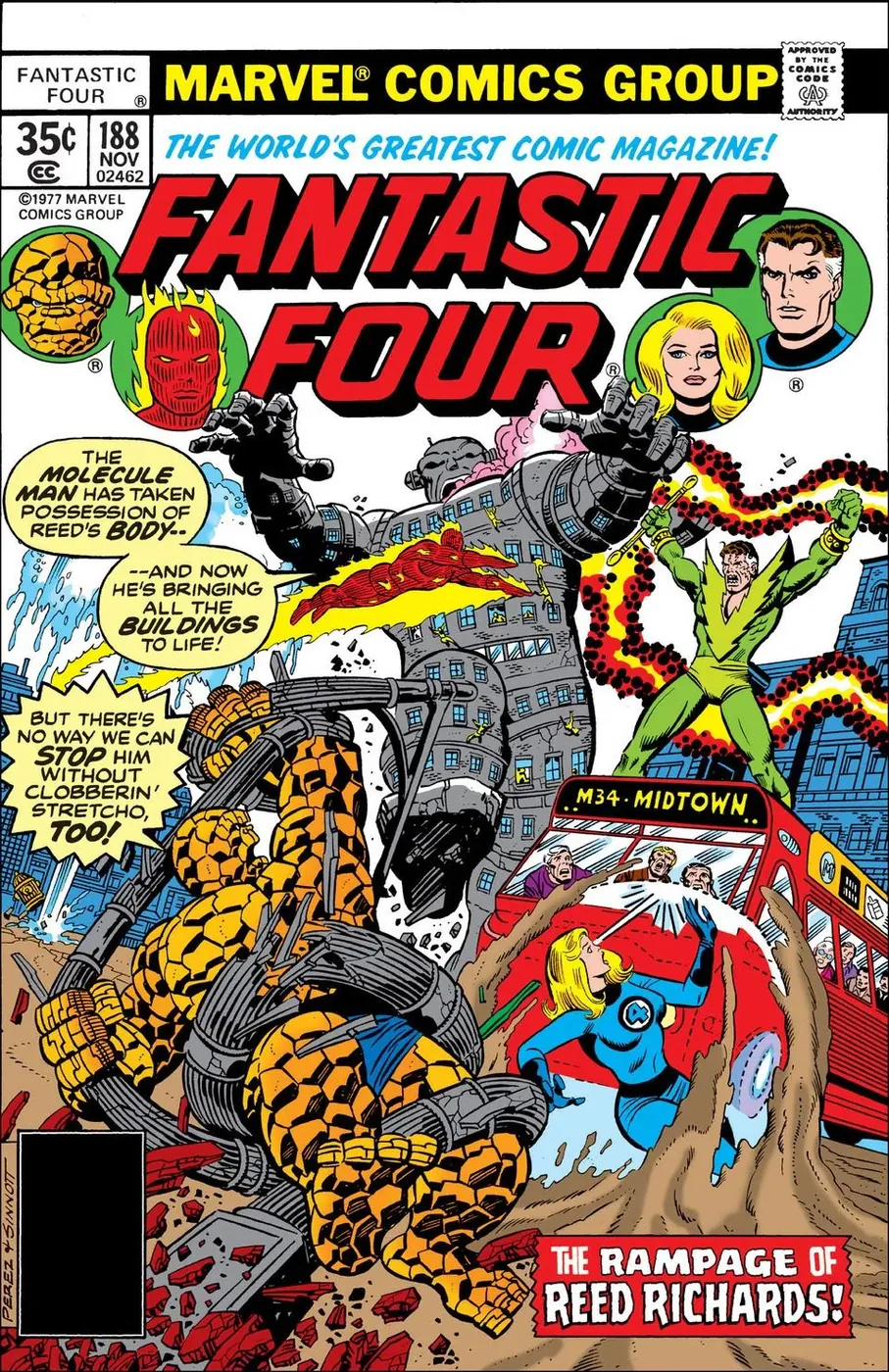 Cover of Fantastic Four #188