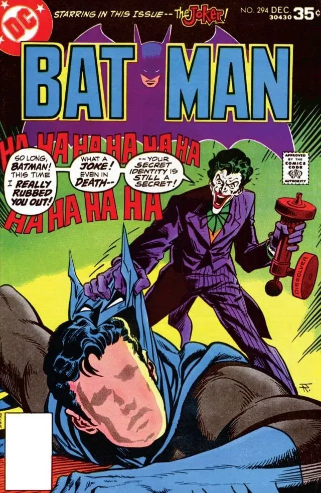 Cover of Batman #294