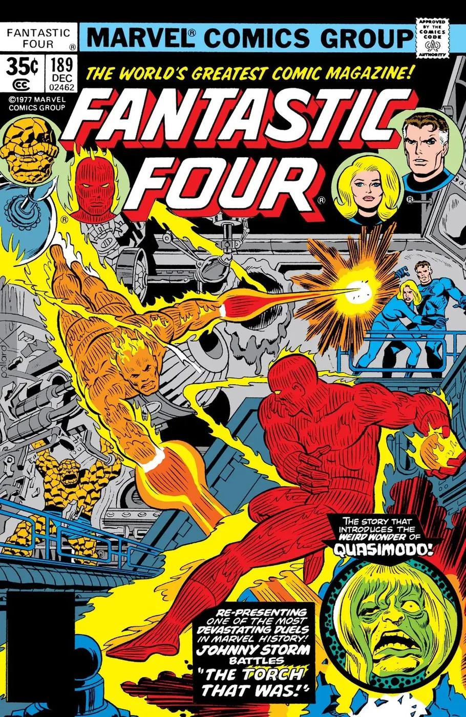 Cover of Fantastic Four #189