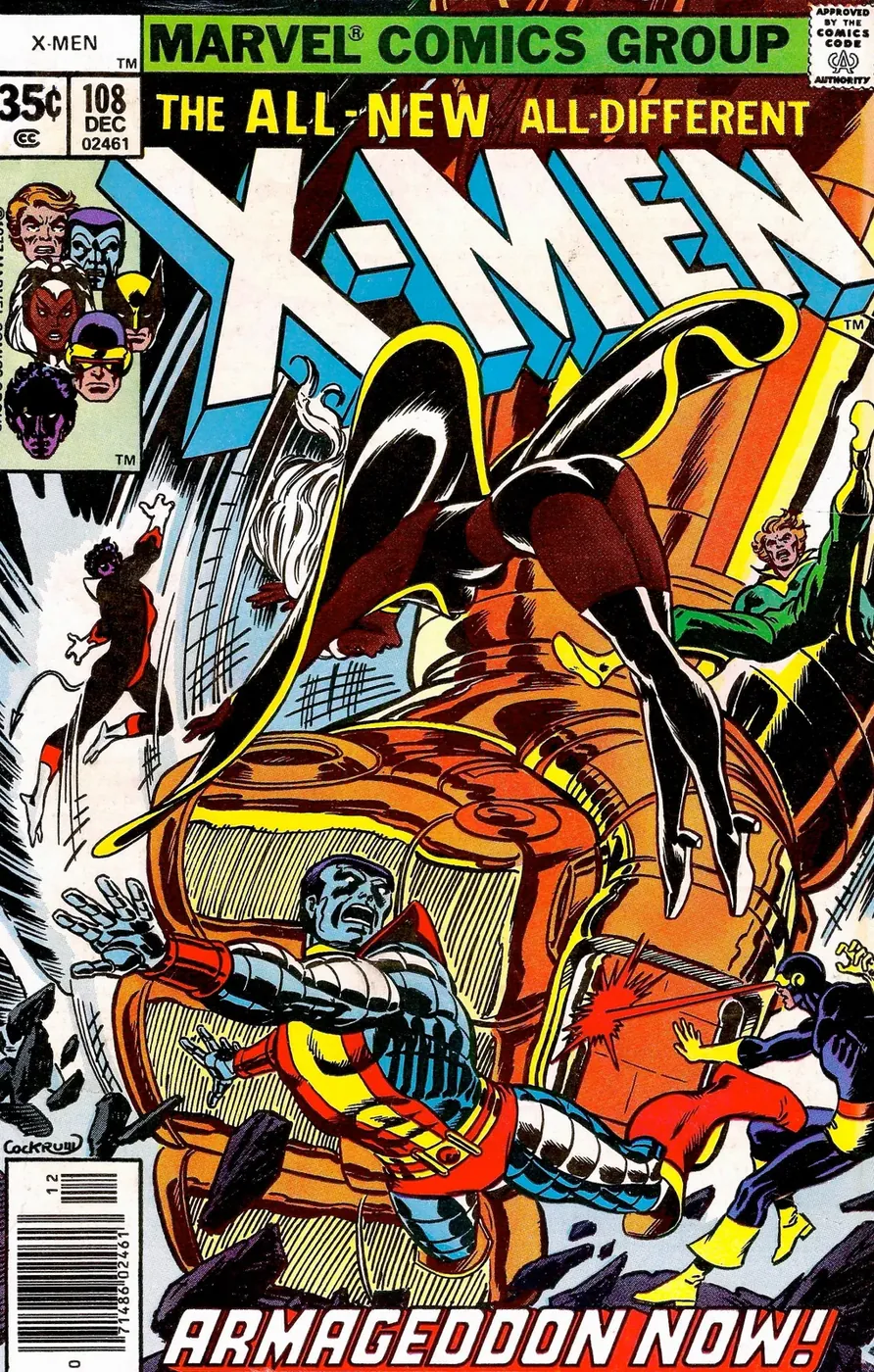 Cover of The X-Men #108