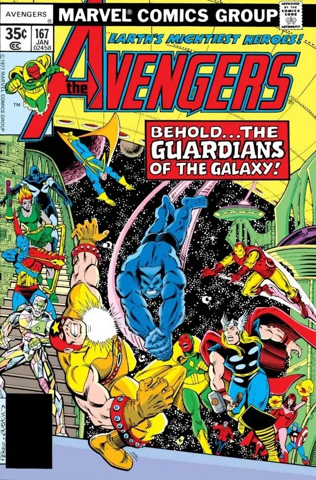 Cover of The Avengers #167
