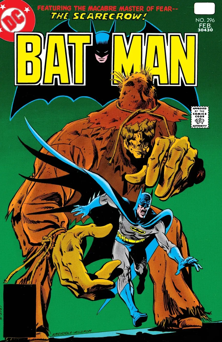Cover of Batman #296