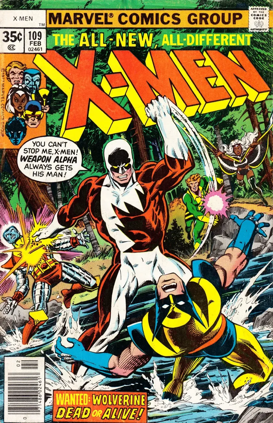 Cover of The X-Men #109