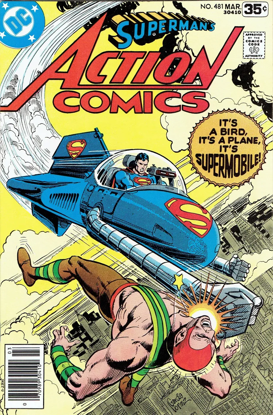 Cover of Action Comics #481