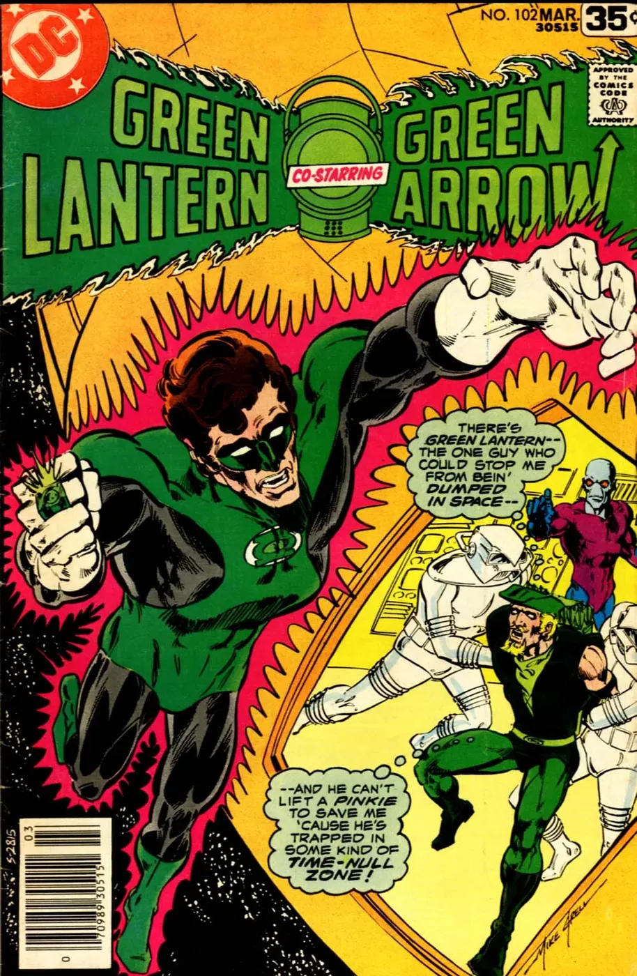 Cover of Green Lantern #102