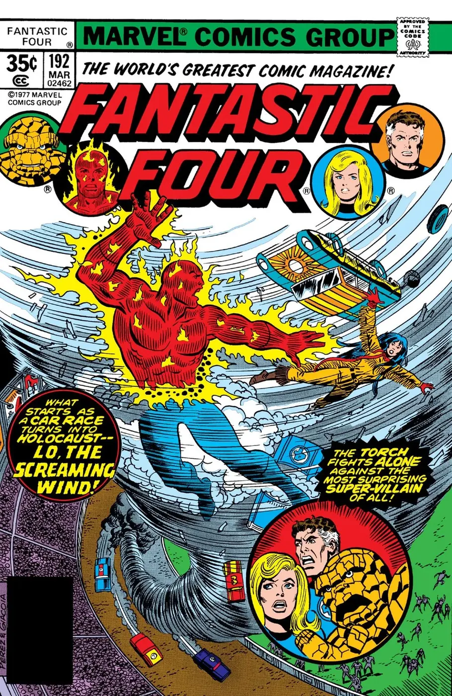 Cover of Fantastic Four #192