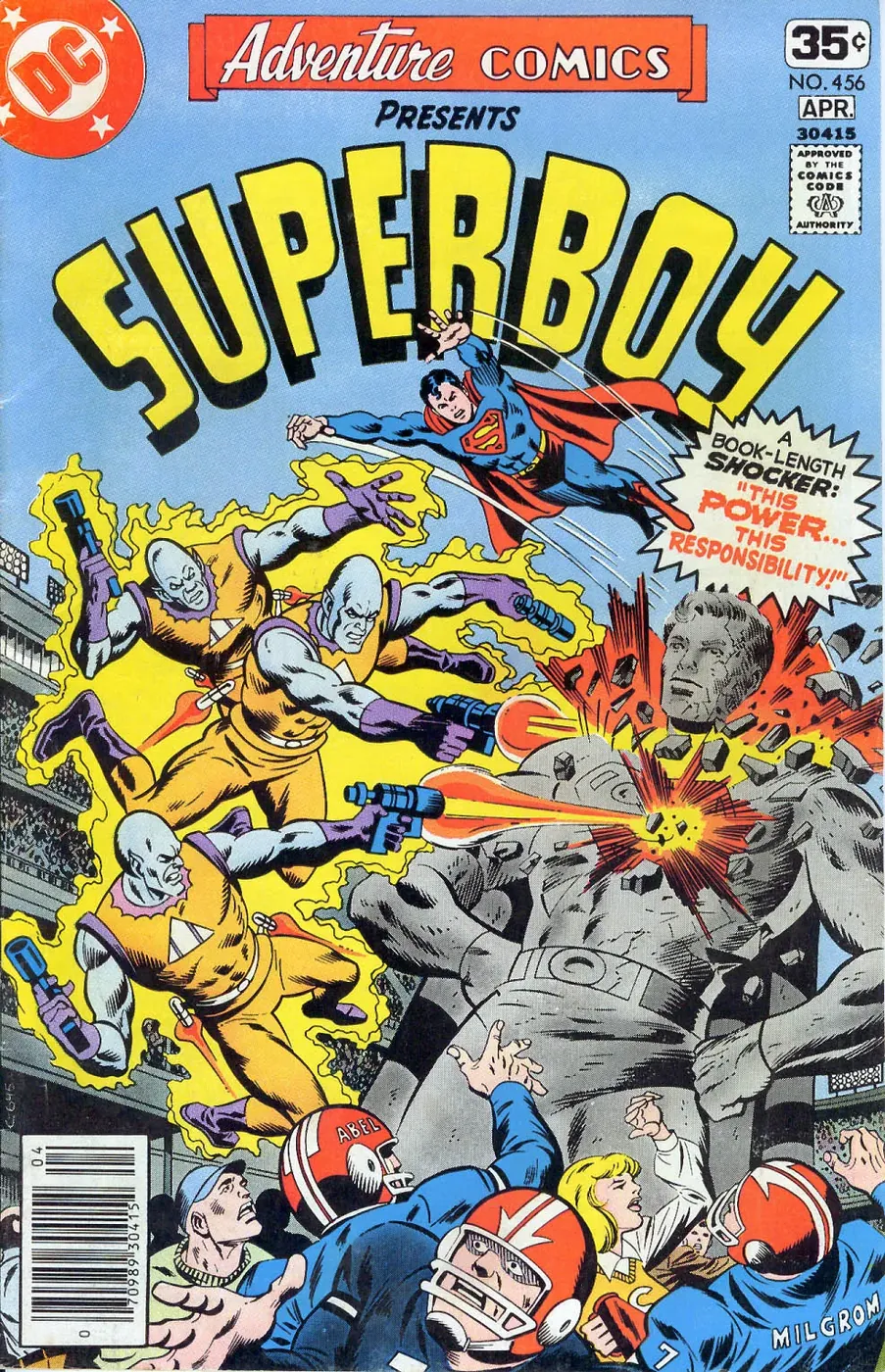 Cover of Adventure Comics #456