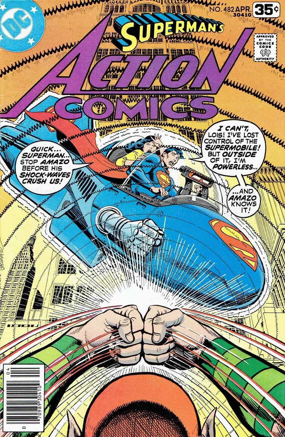 Cover of Action Comics #482