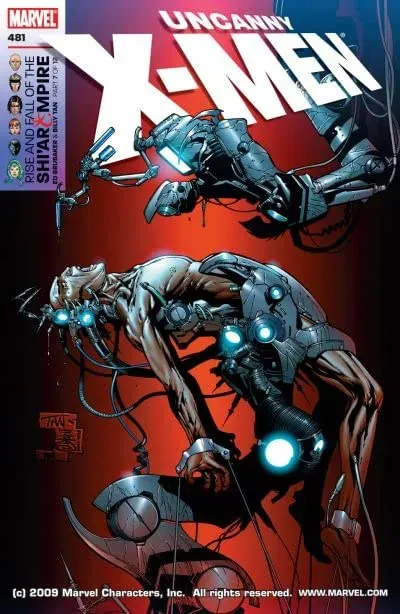 Cover of The Uncanny X-Men #481