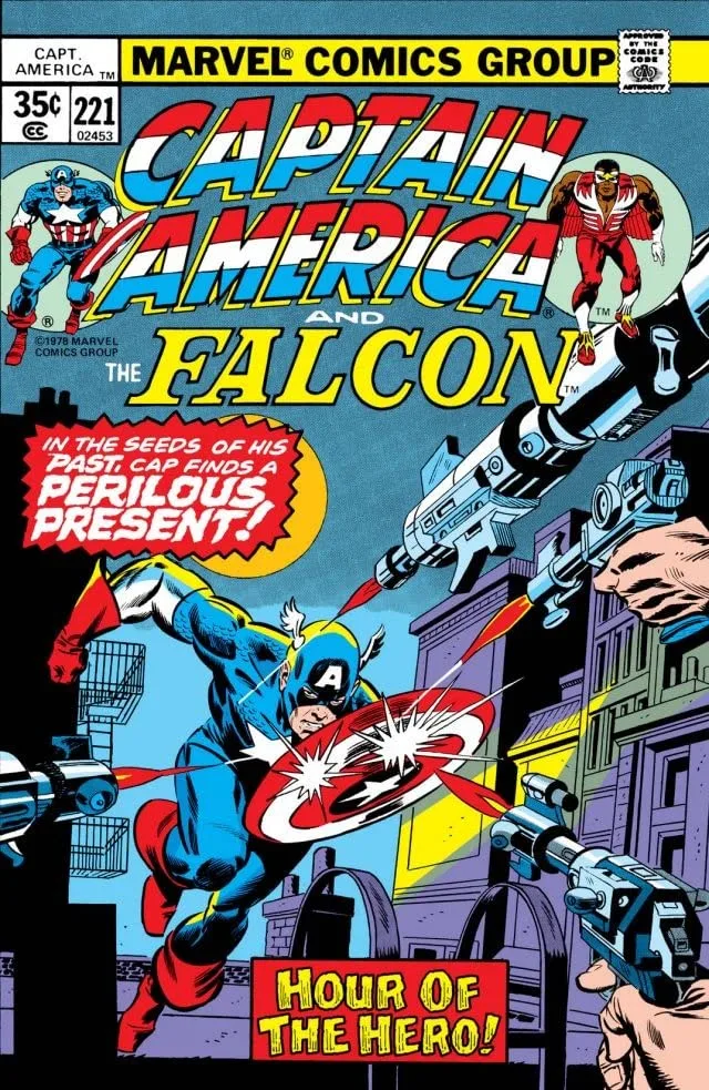 Cover of Captain America #221