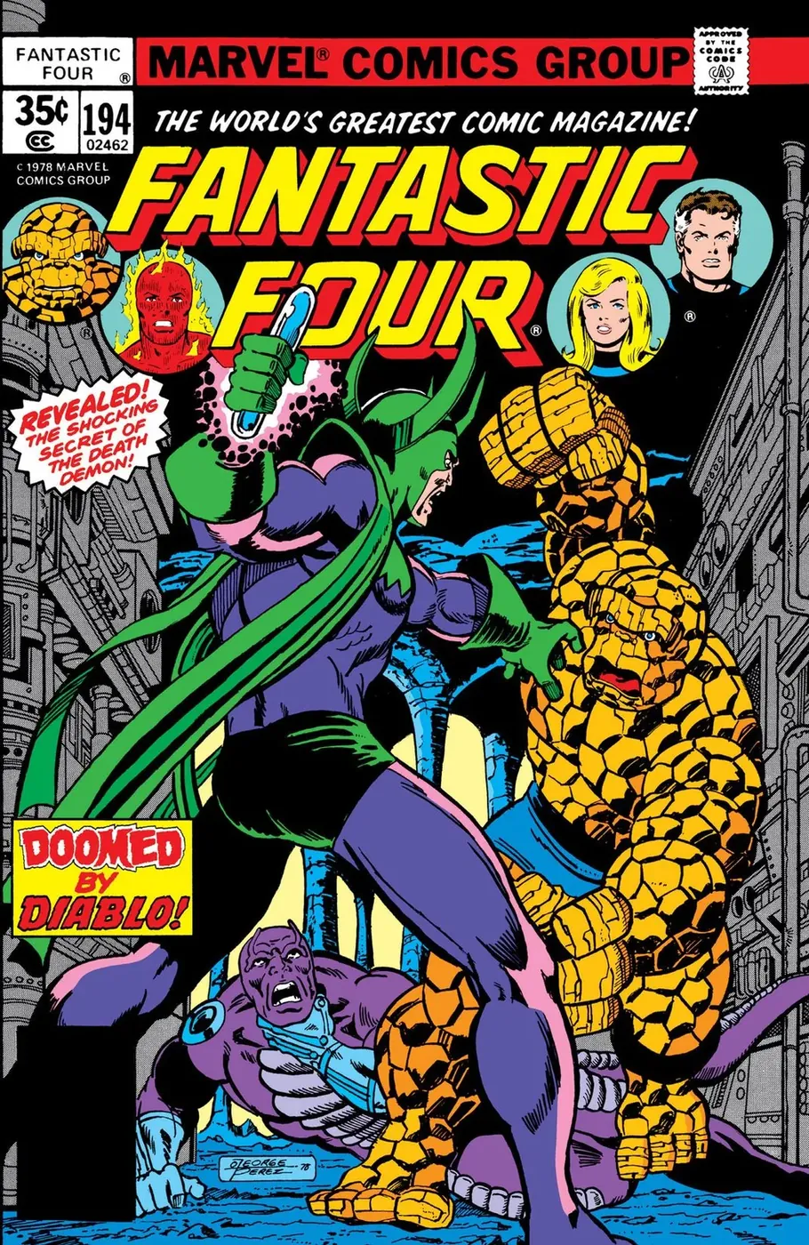Cover of Fantastic Four #194