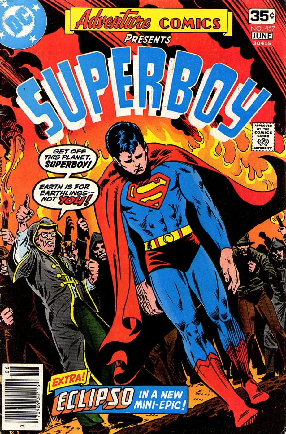 Cover of Adventure Comics #457