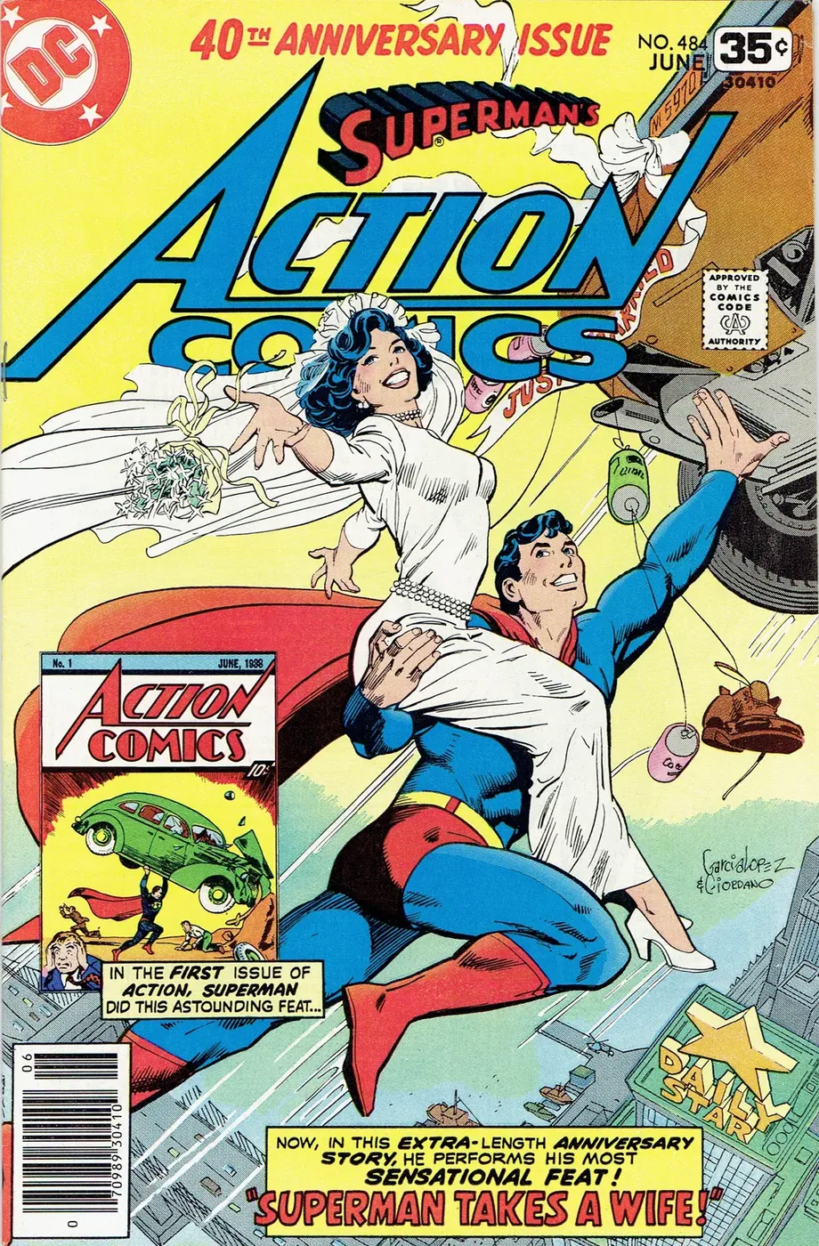 Cover of Action Comics #484