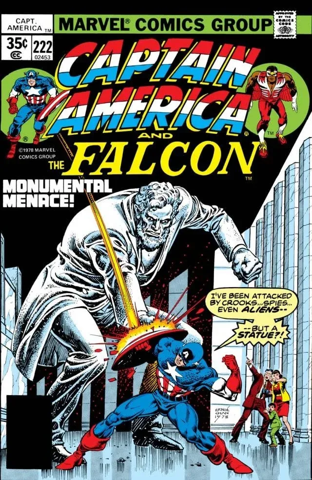 Cover of Captain America #222