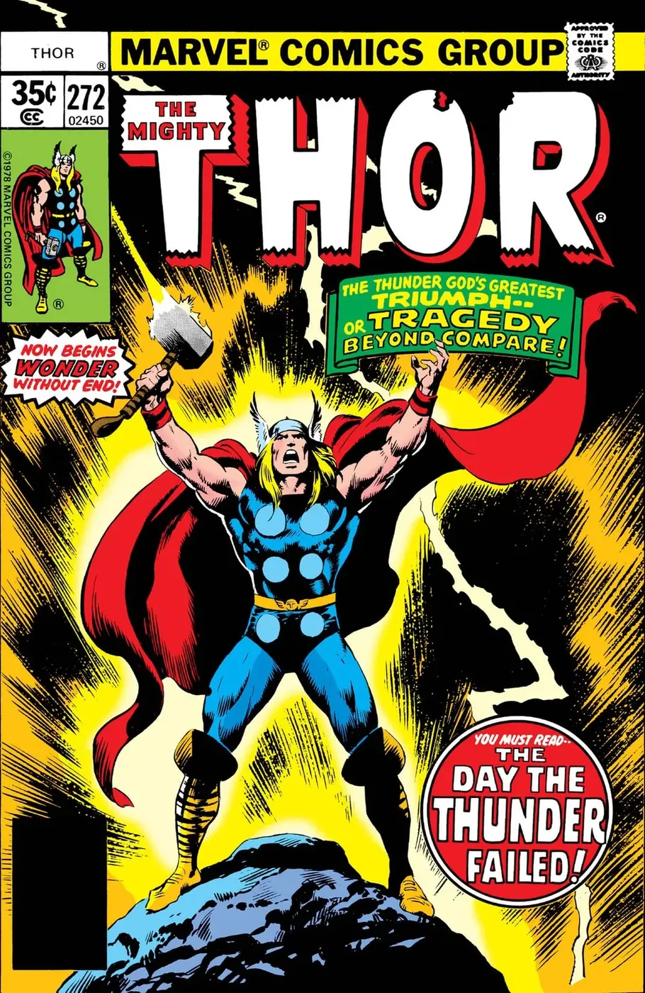 Cover of Thor #272