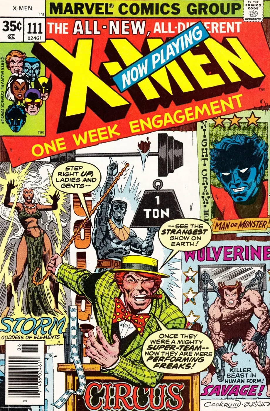 Cover of The X-Men #111