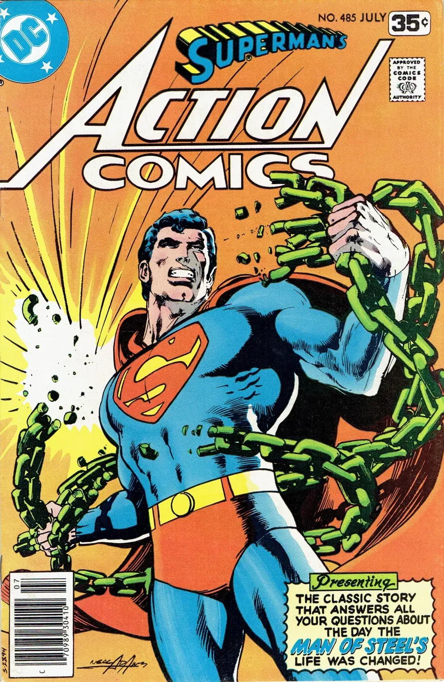 Cover of Action Comics #485