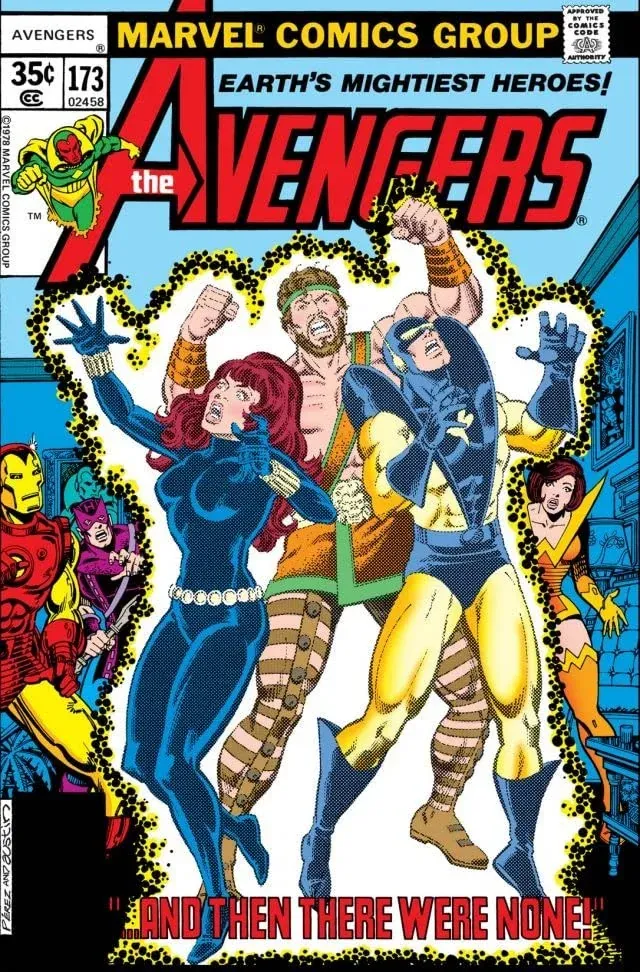 Cover of The Avengers #173