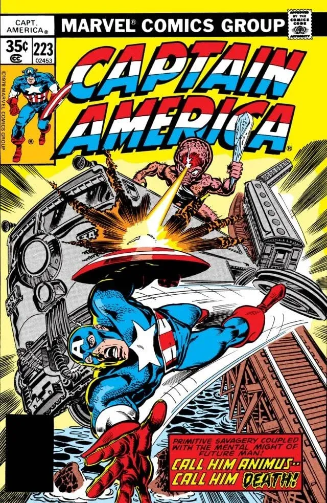 Cover of Captain America #223