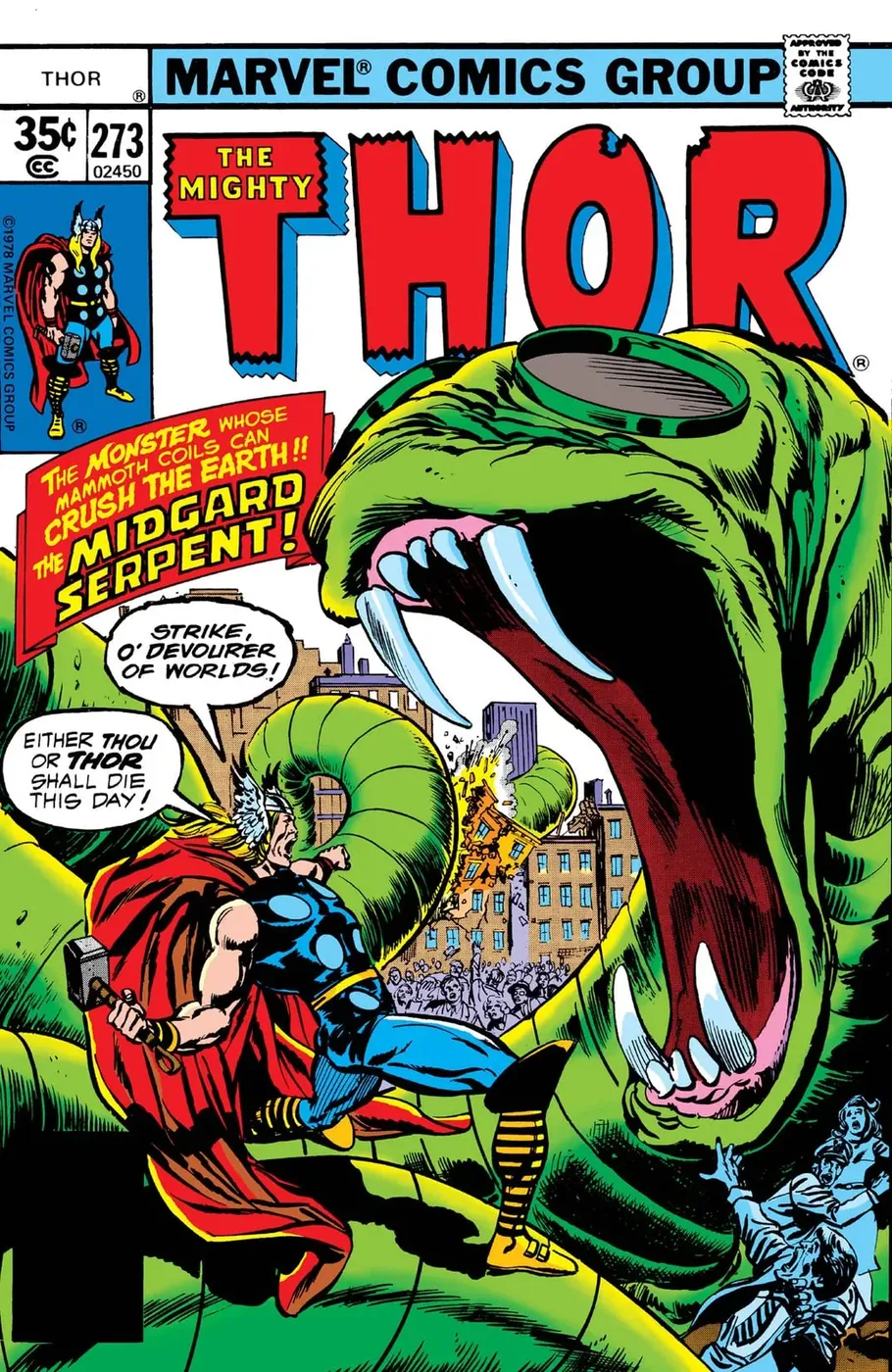 Cover of Thor #273