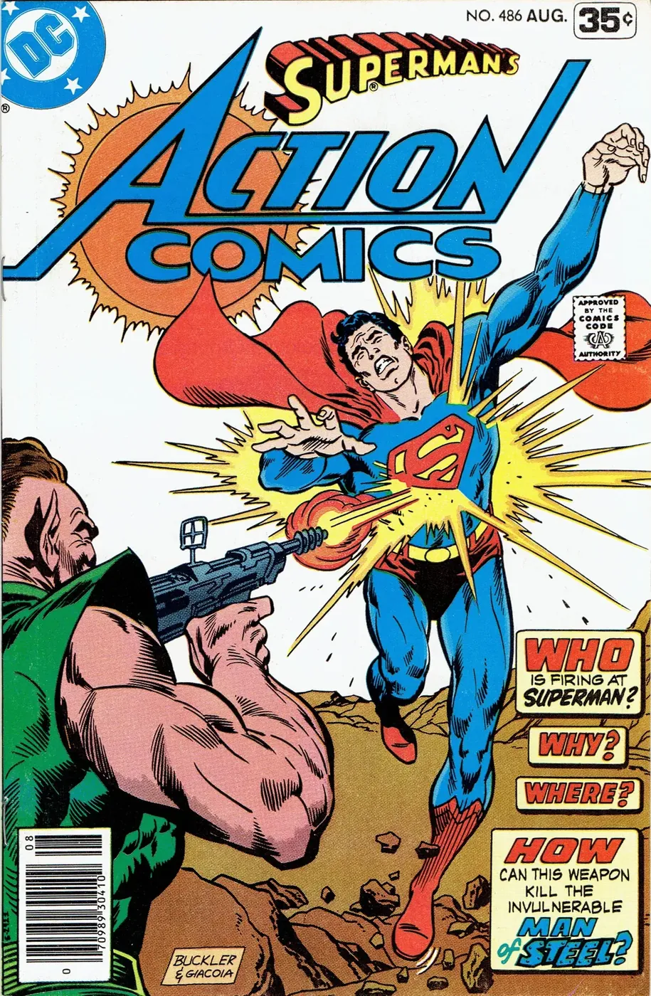 Cover of Action Comics #486