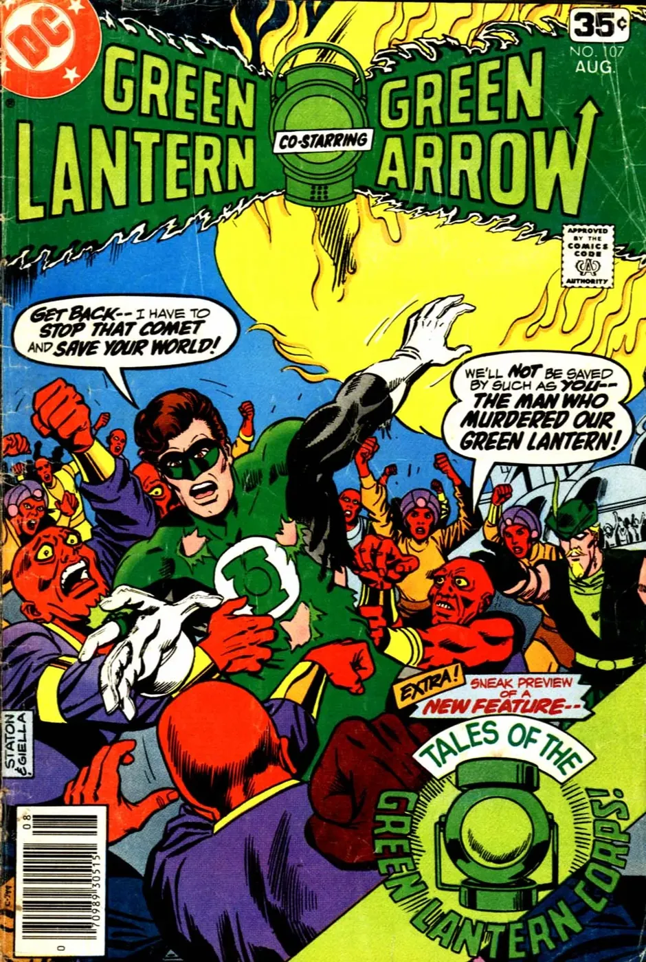 Cover of Green Lantern #107