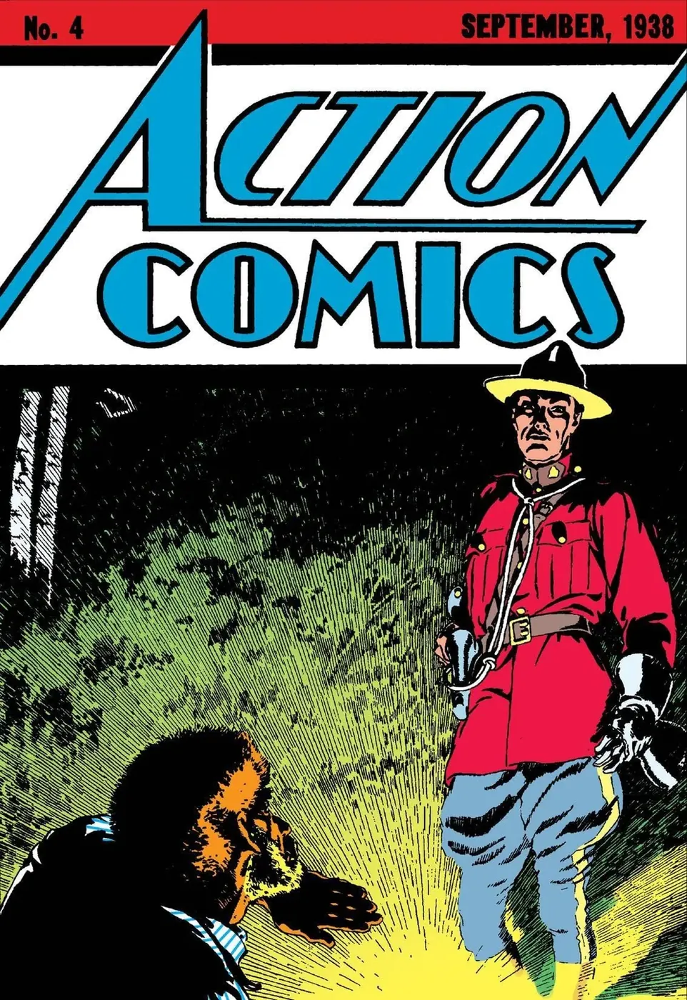 Cover of Action Comics #4