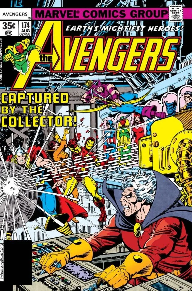 Cover of The Avengers #174