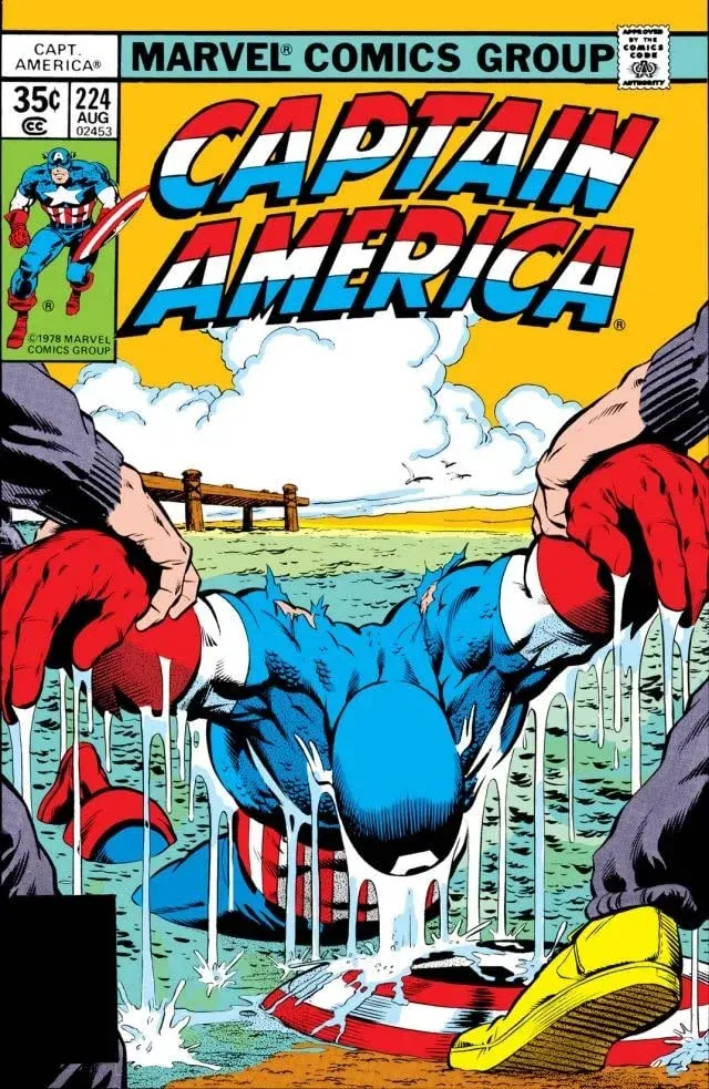 Cover of Captain America #224