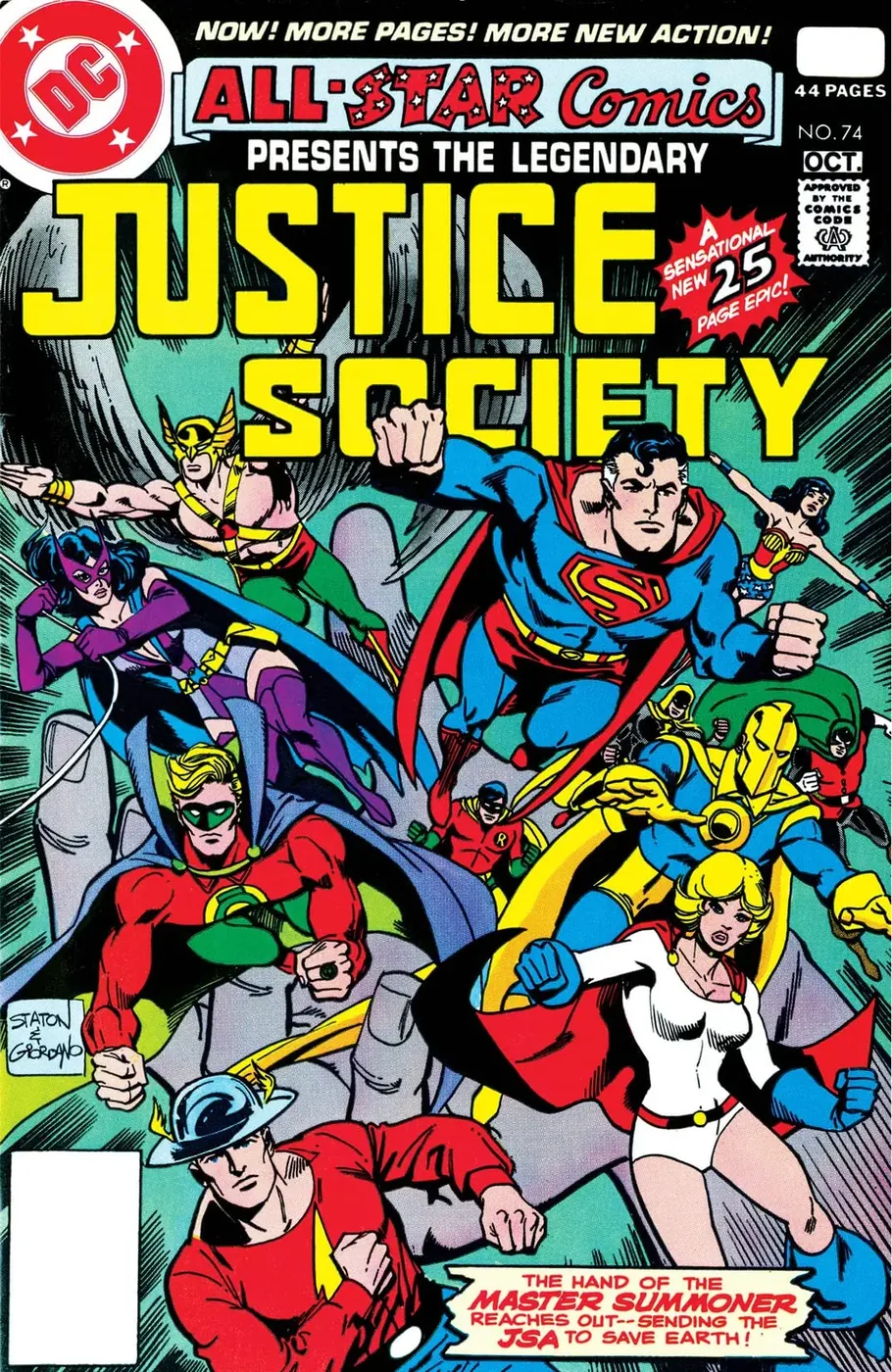 Cover of All-Star Comics #74
