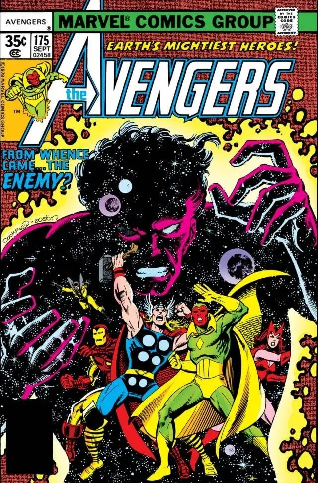 Cover of The Avengers #175