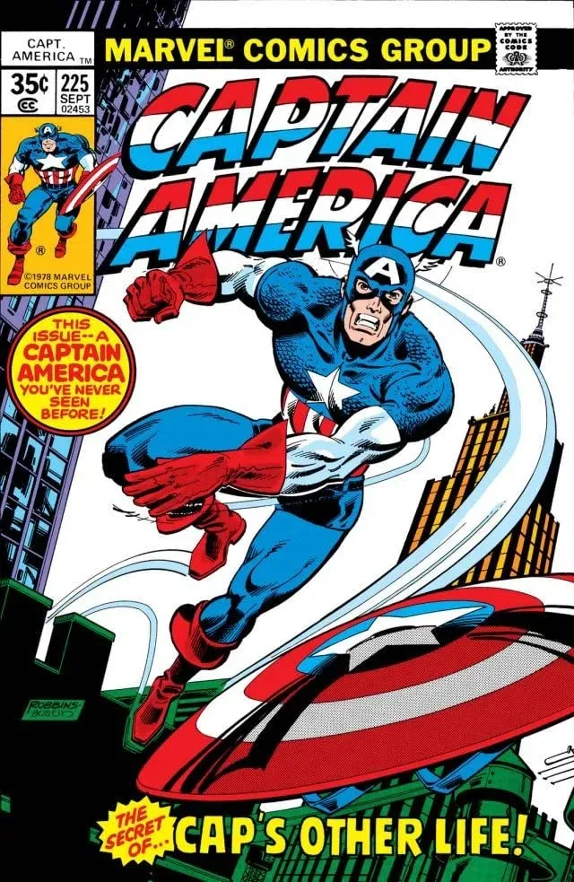 Cover of Captain America #225