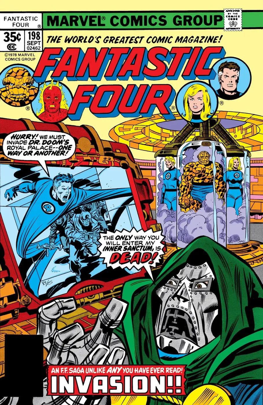 Cover of Fantastic Four #198