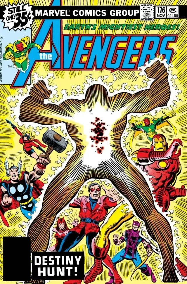 Cover of The Avengers #176