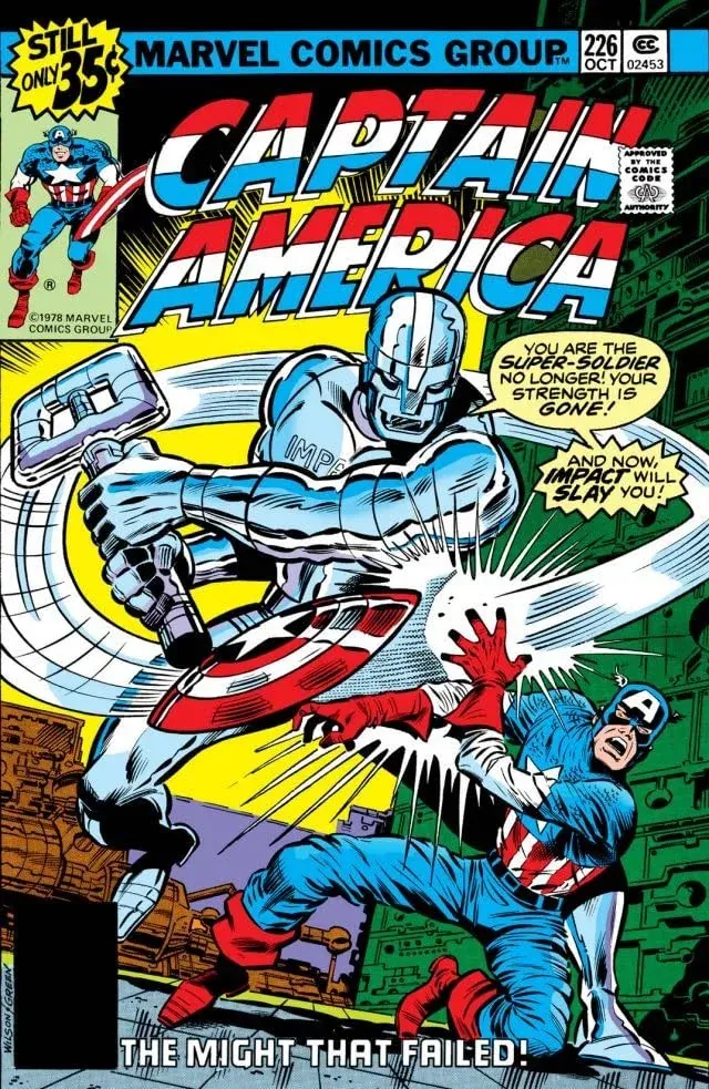 Cover of Captain America #226