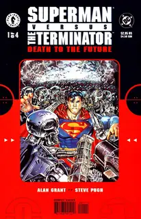 Cover of Superman vs. The Terminator: Death to the Future #1