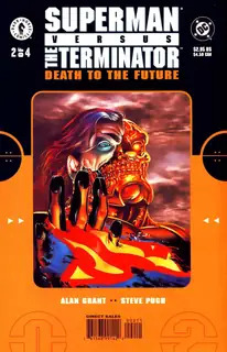 Cover of Superman vs. The Terminator: Death to the Future #2