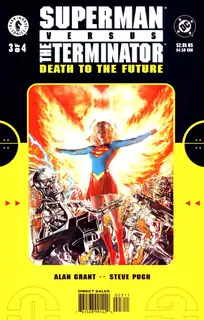 Cover of Superman vs. The Terminator: Death to the Future #3