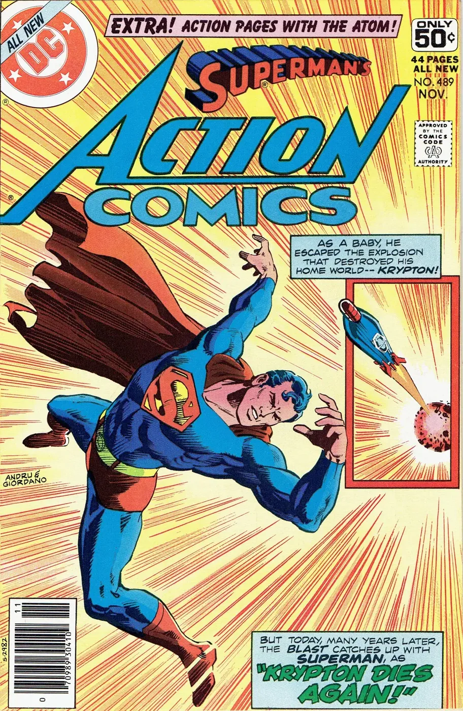 Cover of Action Comics #489