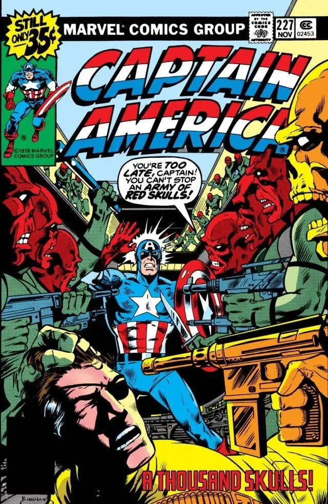 Cover of Captain America #227