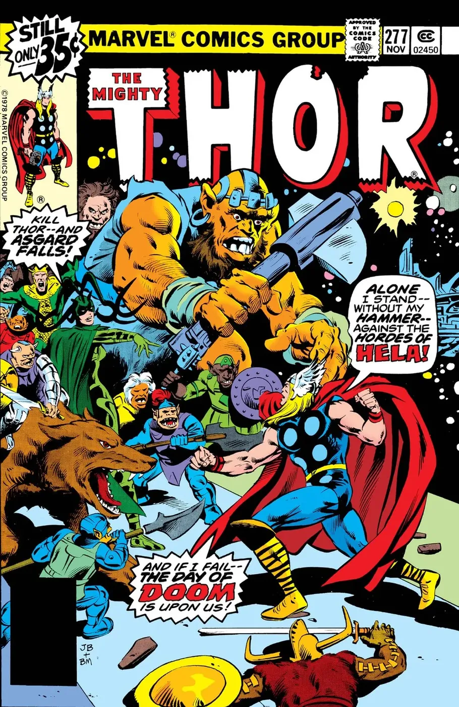 Cover of Thor #277