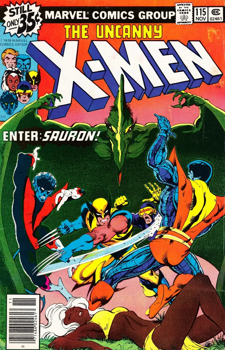 Cover of The X-Men #115