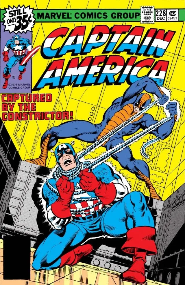 Cover of Captain America #228