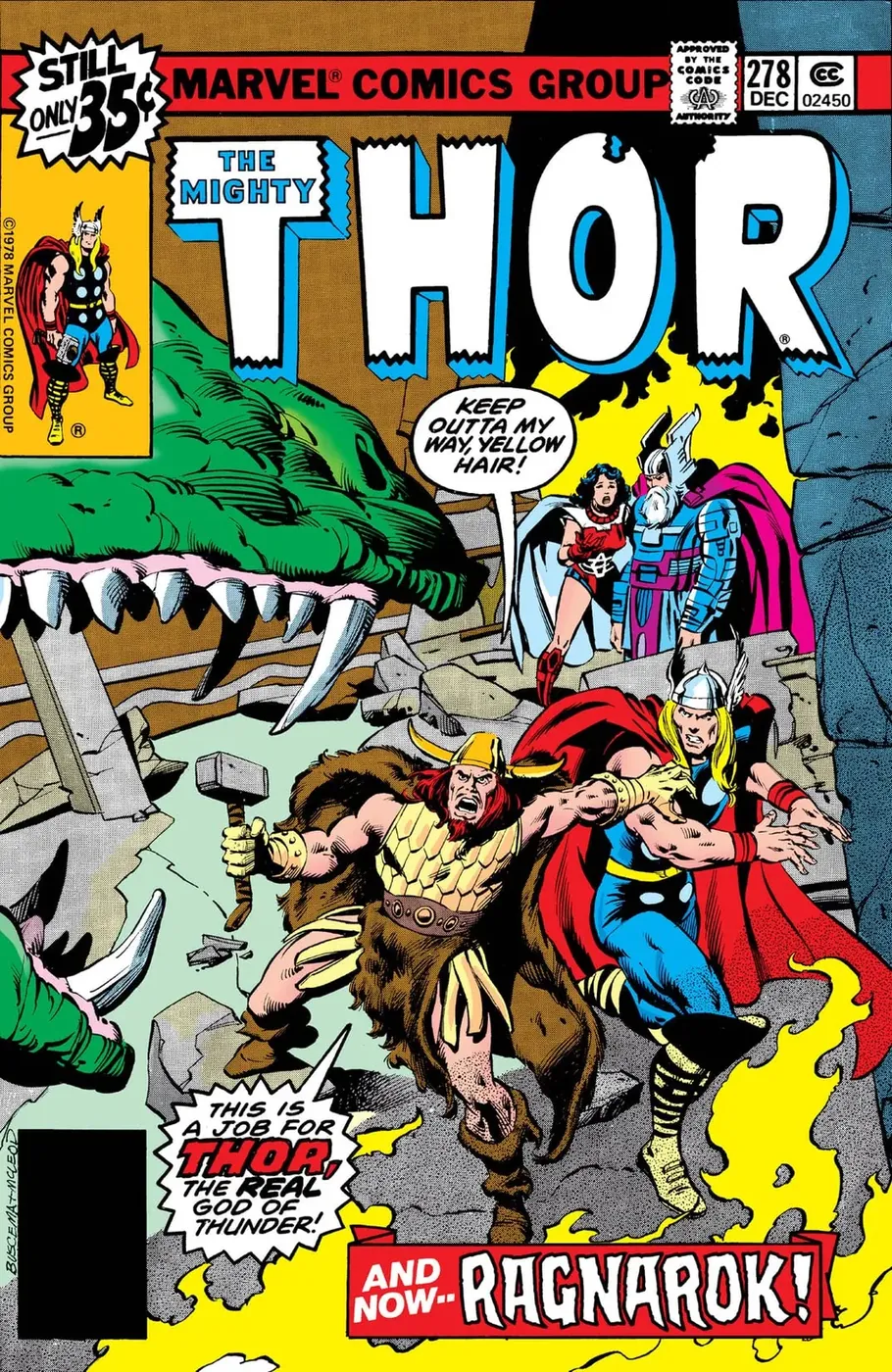 Cover of Thor #278