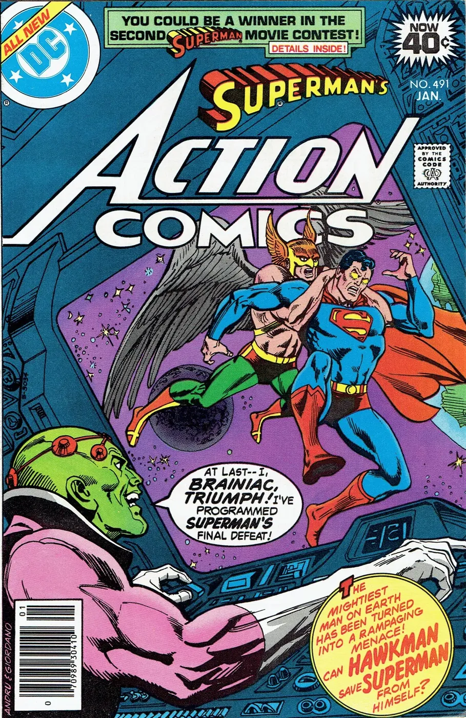 Cover of Action Comics #491
