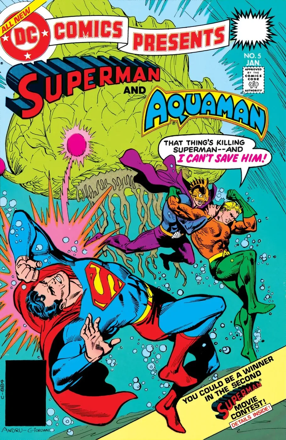 Cover of DC Comics Presents #5