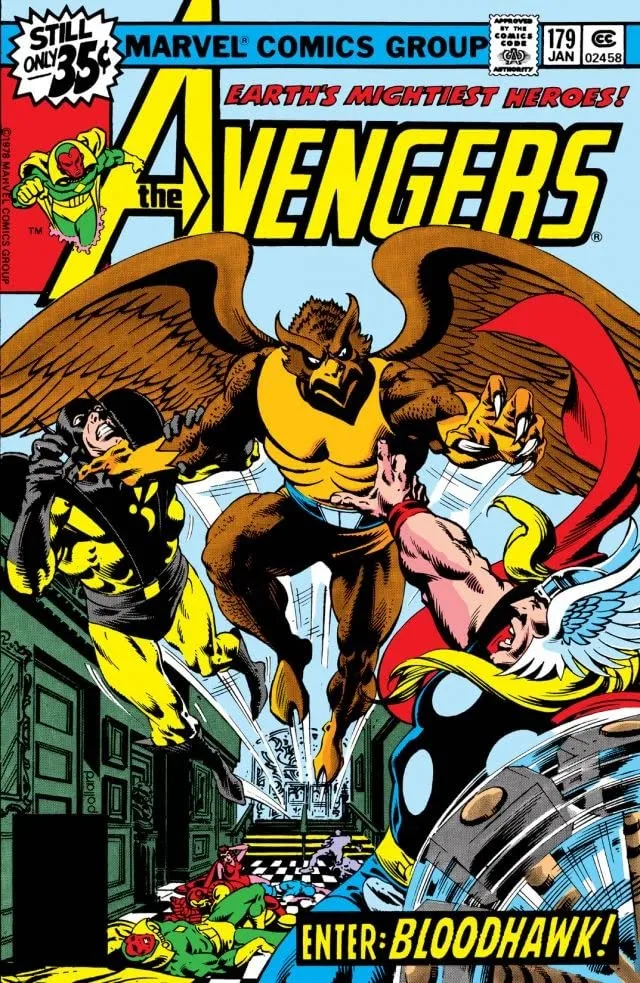 Cover of The Avengers #179