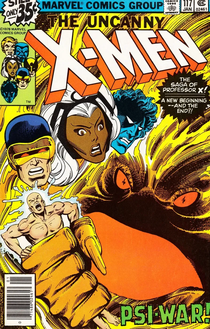 Cover of The X-Men #117