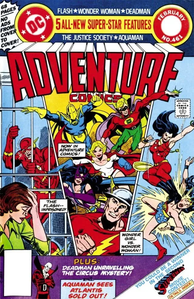 Cover of Adventure Comics #461